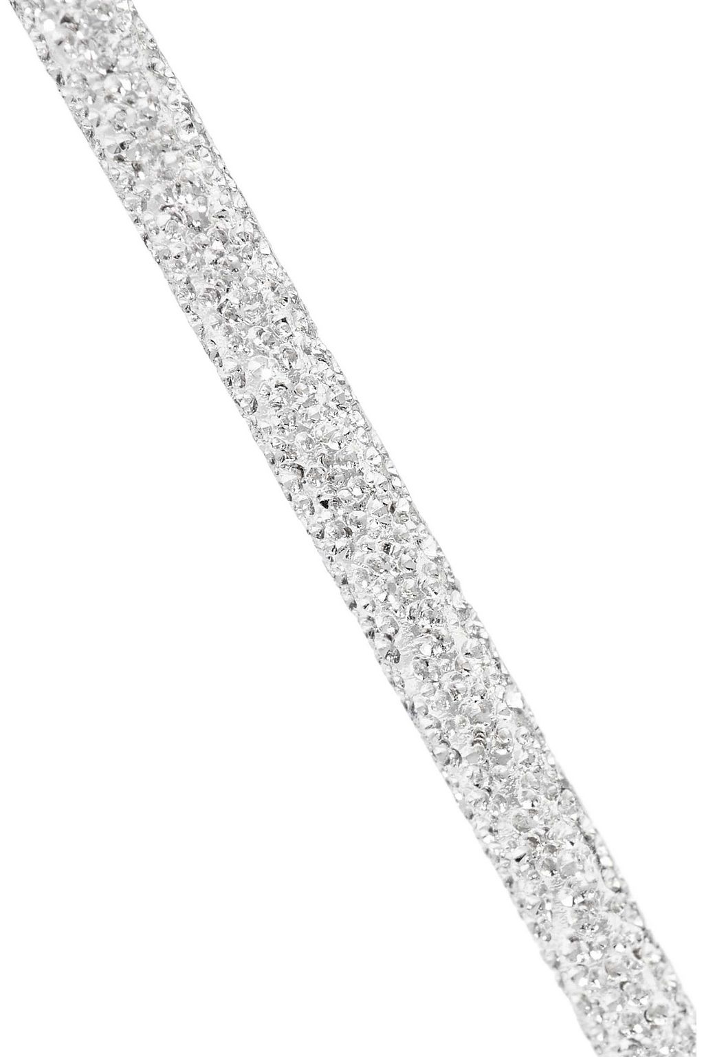 CAROLINA BUCCI Magic Wand 18-karat white gold earrings