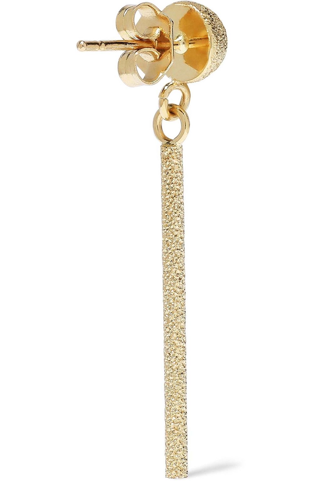 CAROLINA BUCCI Magic Wand short 18-karat gold earrings