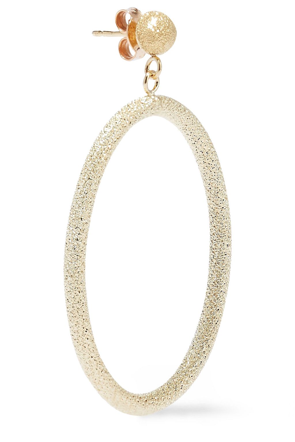 CAROLINA BUCCI Gypsy 18-karat gold hoop earrings