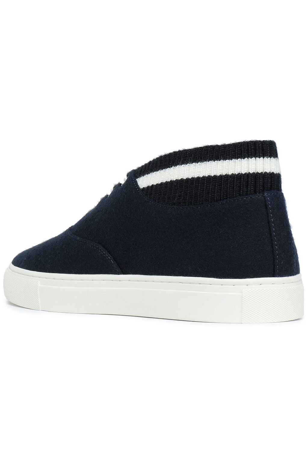 TORY SPORT Embroidered felt sneakers