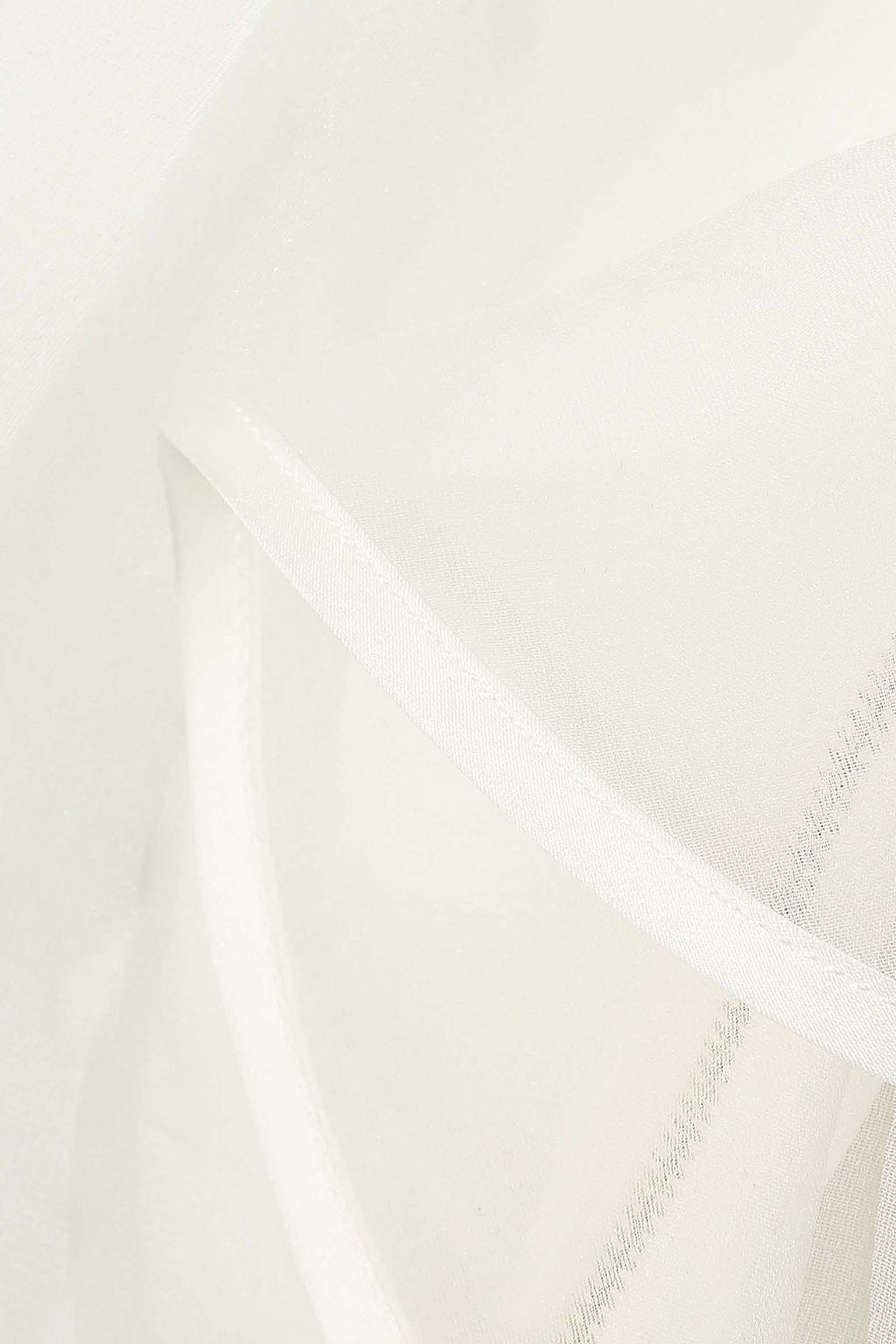 ROCHAS Ruffled silk-organza blouse