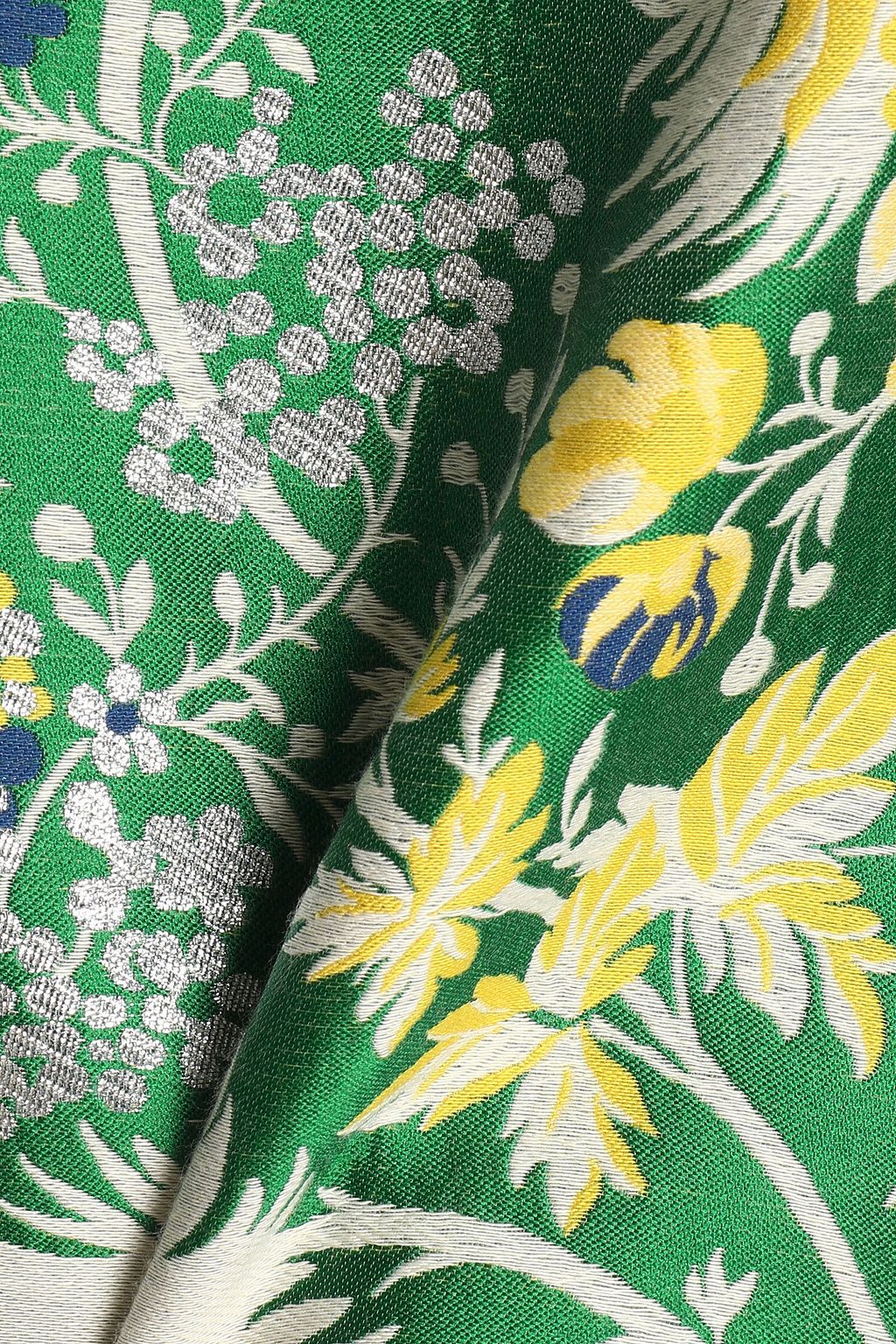 ROCHAS Cotton-blend brocade dress