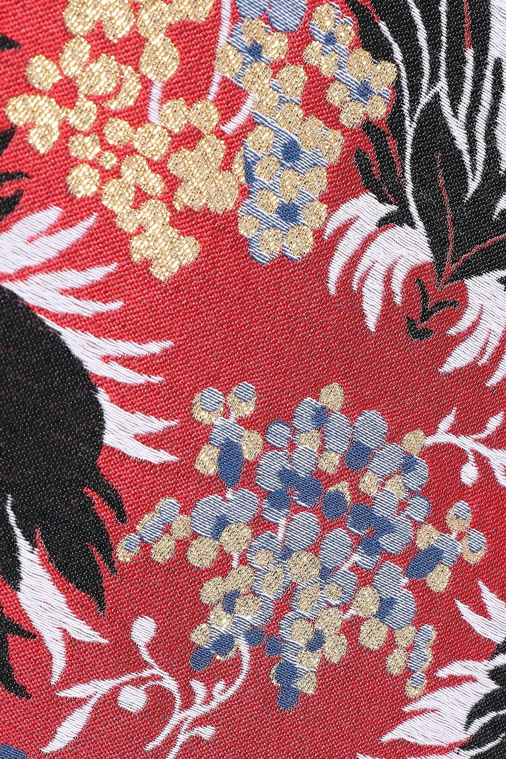 ROCHAS Cotton-blend brocade dress