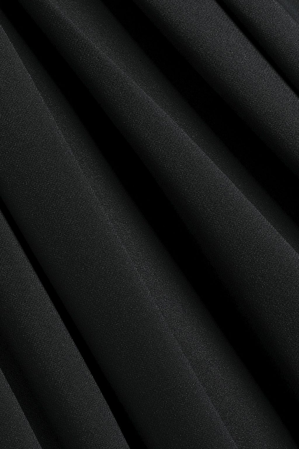 ROCHAS Pleated crepe dress