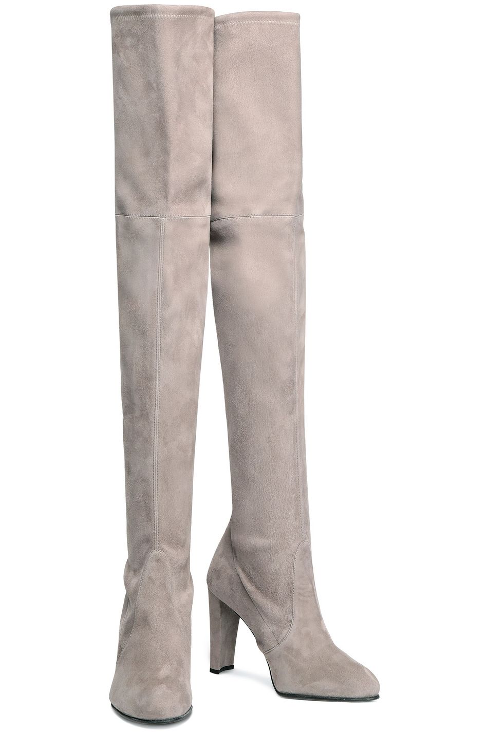 stone thigh high boots