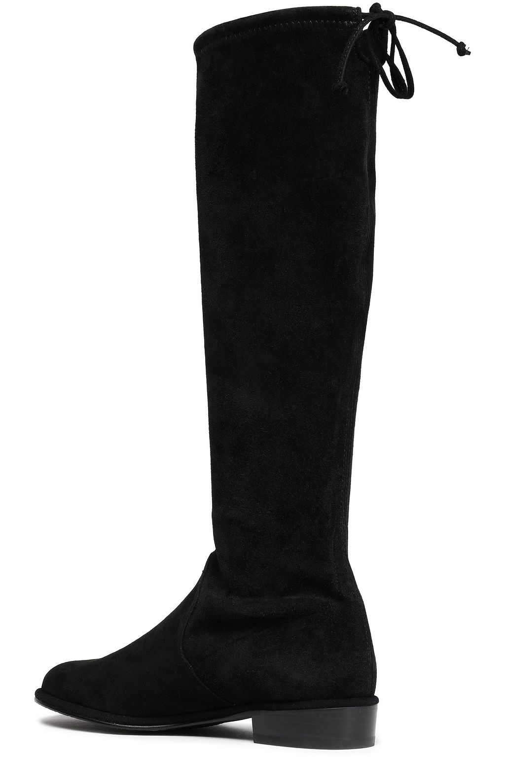 STUART WEITZMAN Bow-detailed suede boots
