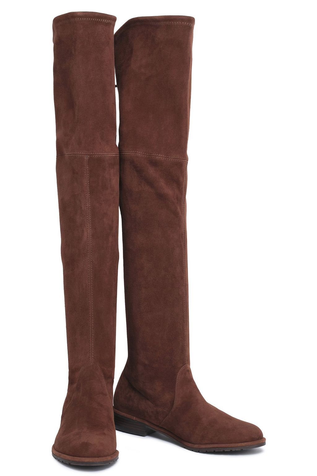 STUART WEITZMAN Suede over-the-knee boots