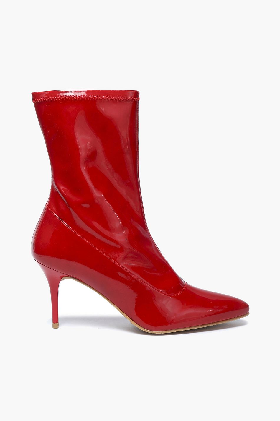 stuart weitzman patent leather boots