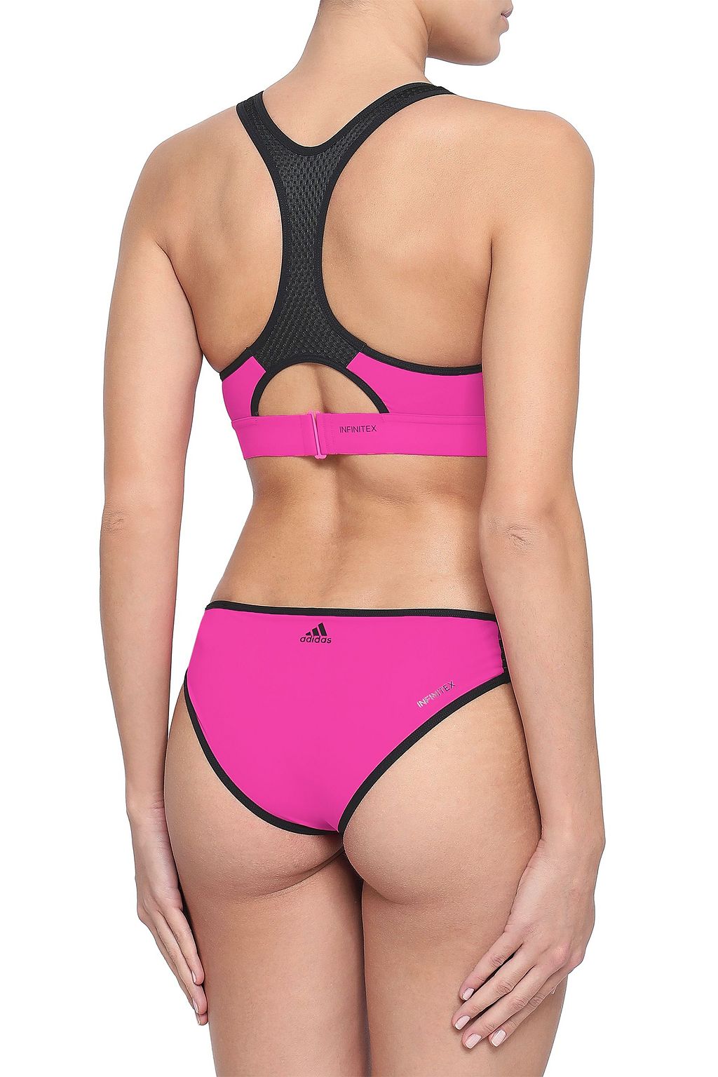 ADIDAS Mesh-paneled bikini briefs