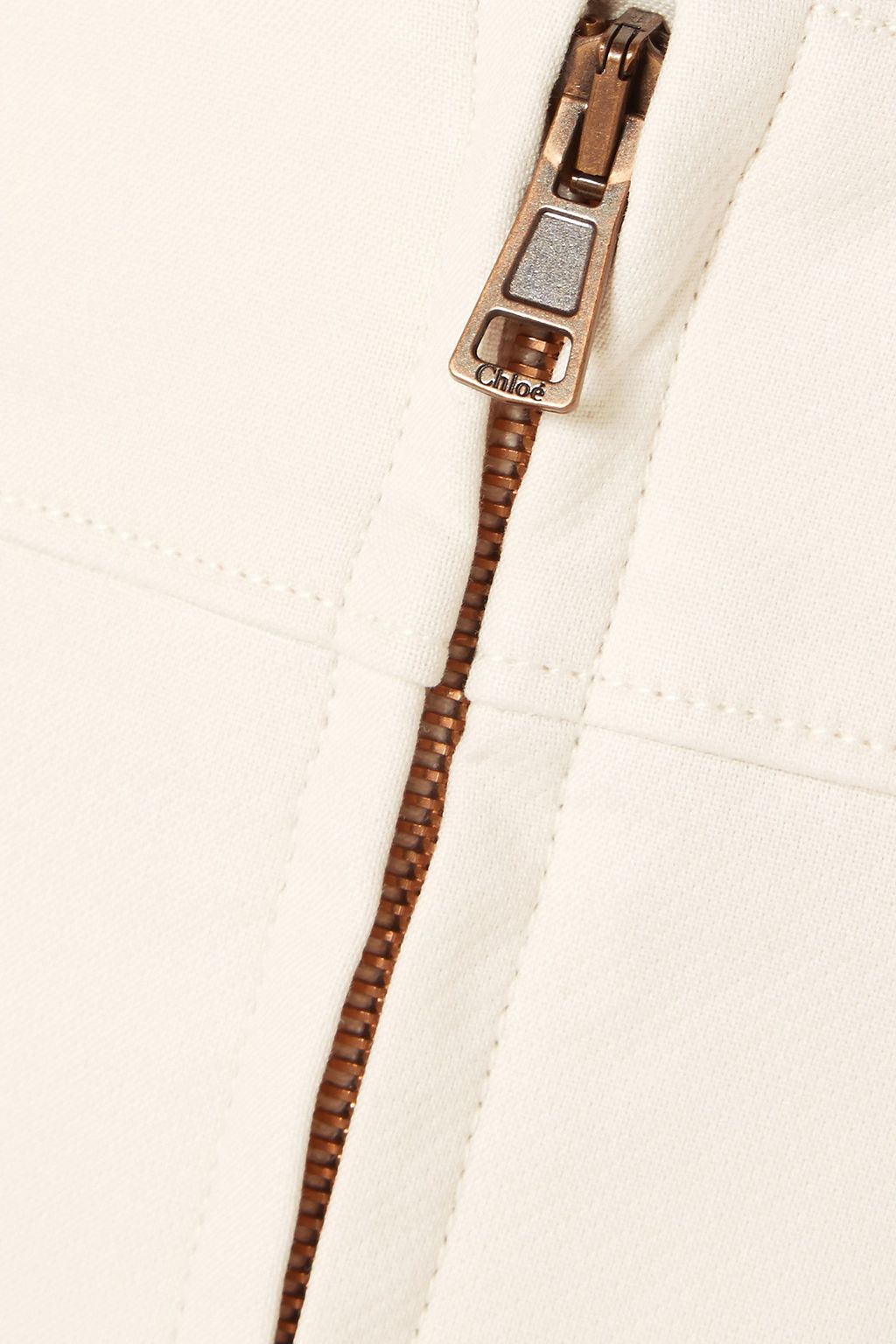 CHLOÉ Stretch-cotton midi skirt