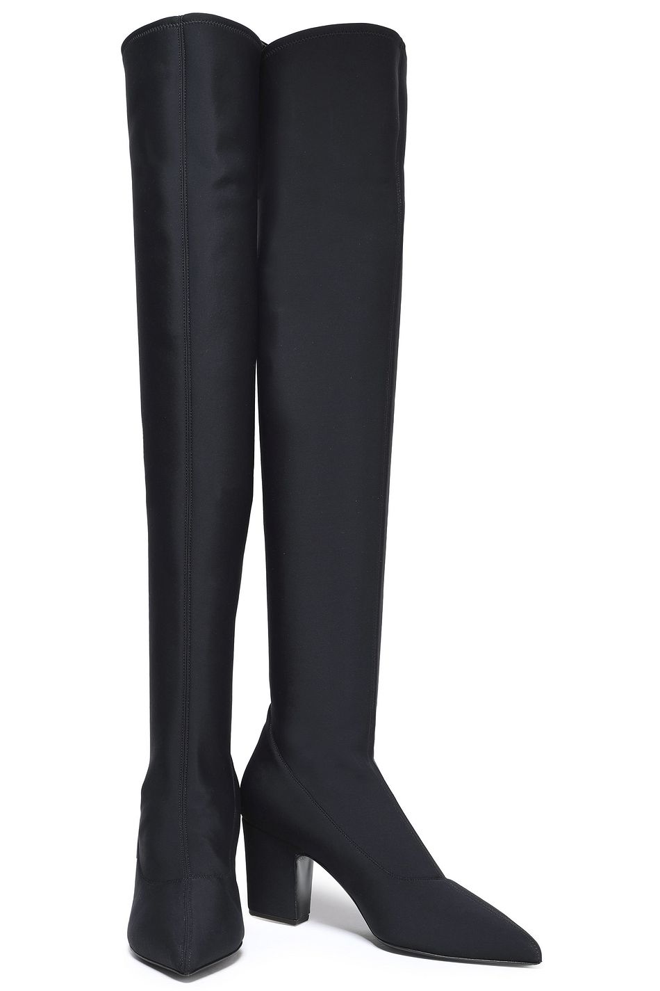 giuseppe zanotti neoprene thigh boots