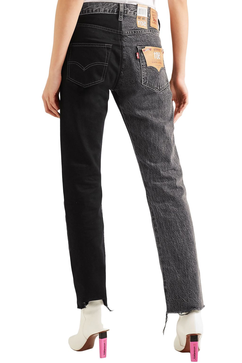 levi's mid rise straight jeans
