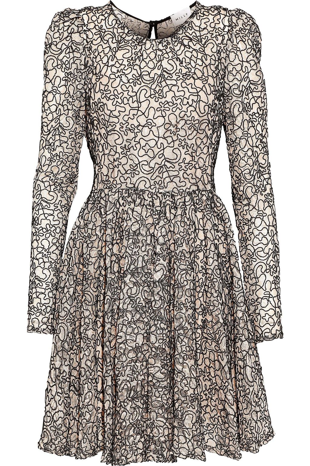 aria lace mini dress