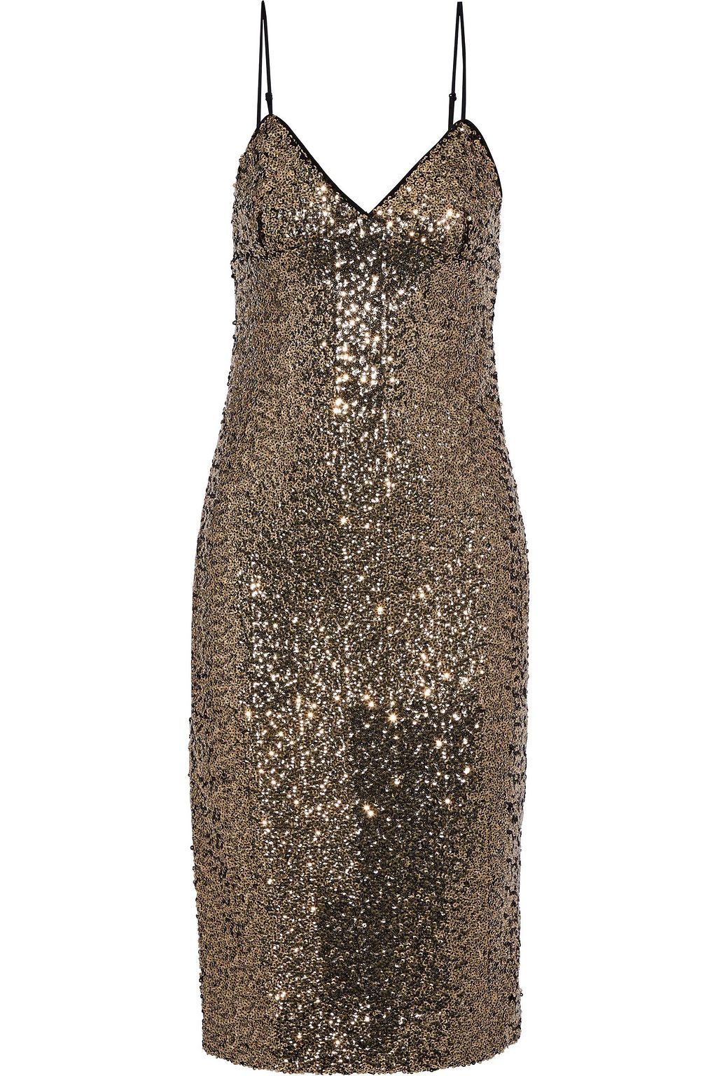 milly slip sequin dress