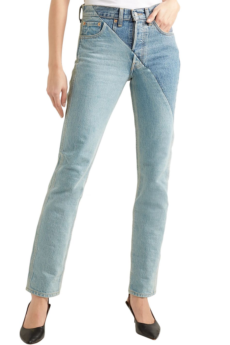 levi's mid rise straight