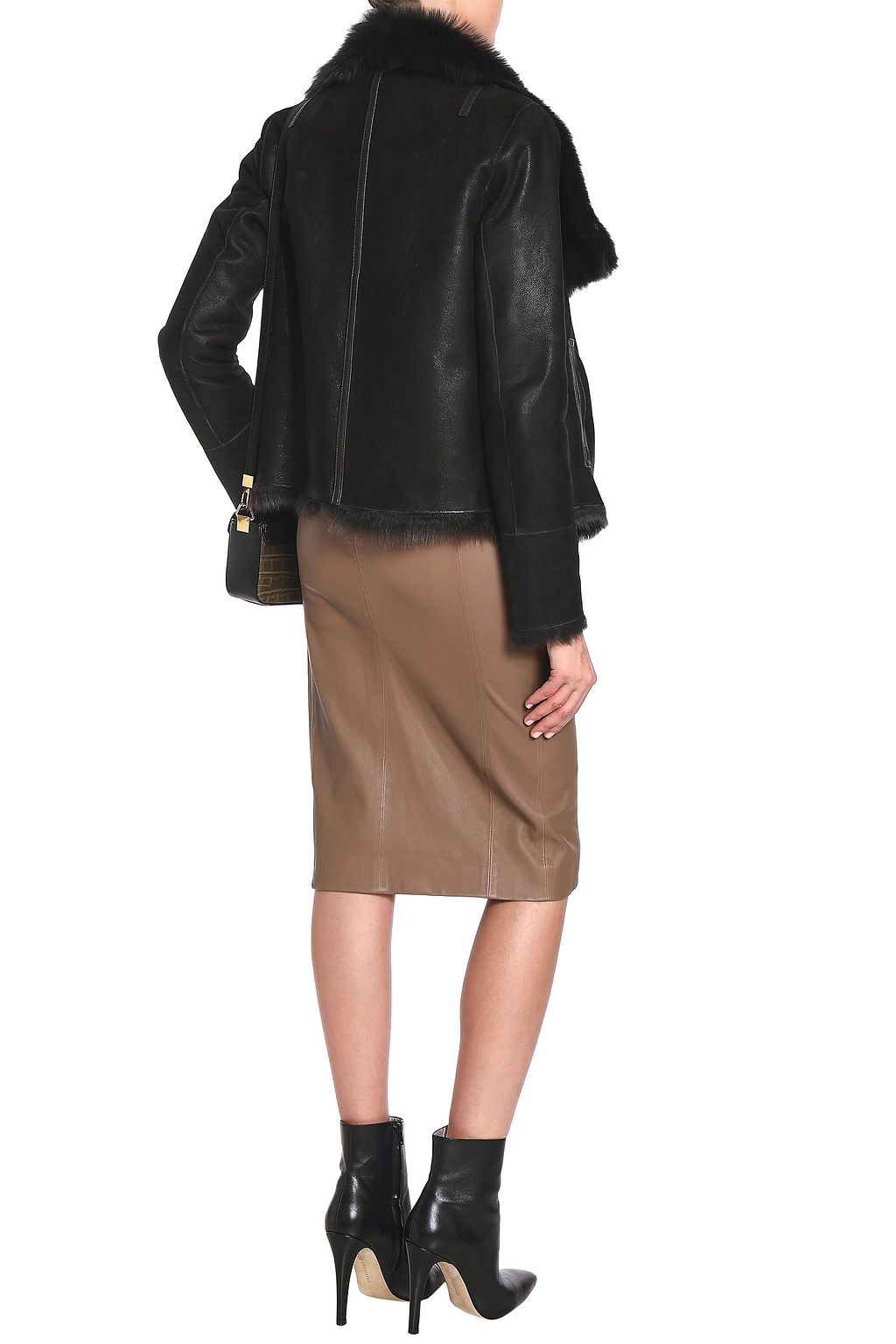 METEO BY YVES SALOMON Reversible shearling jacket