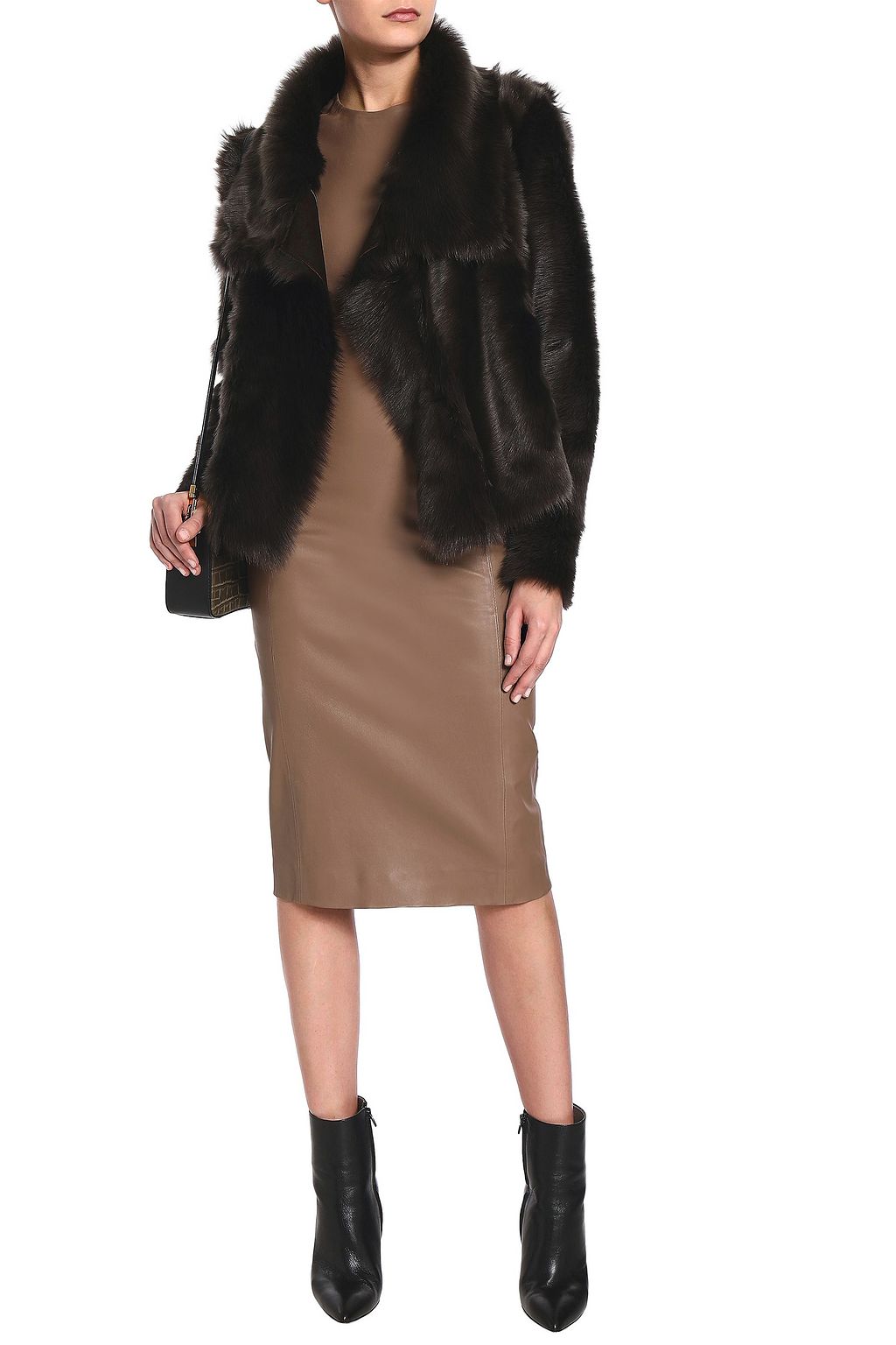 METEO BY YVES SALOMON Reversible shearling jacket