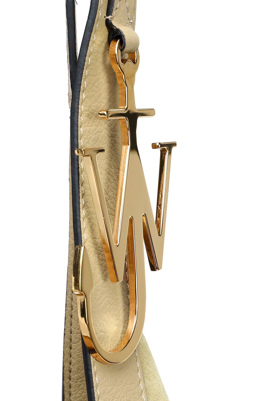 J.W.ANDERSON Knotted suede shoulder bag