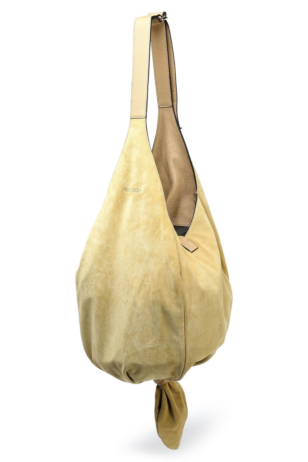 J.W.ANDERSON Knotted suede shoulder bag