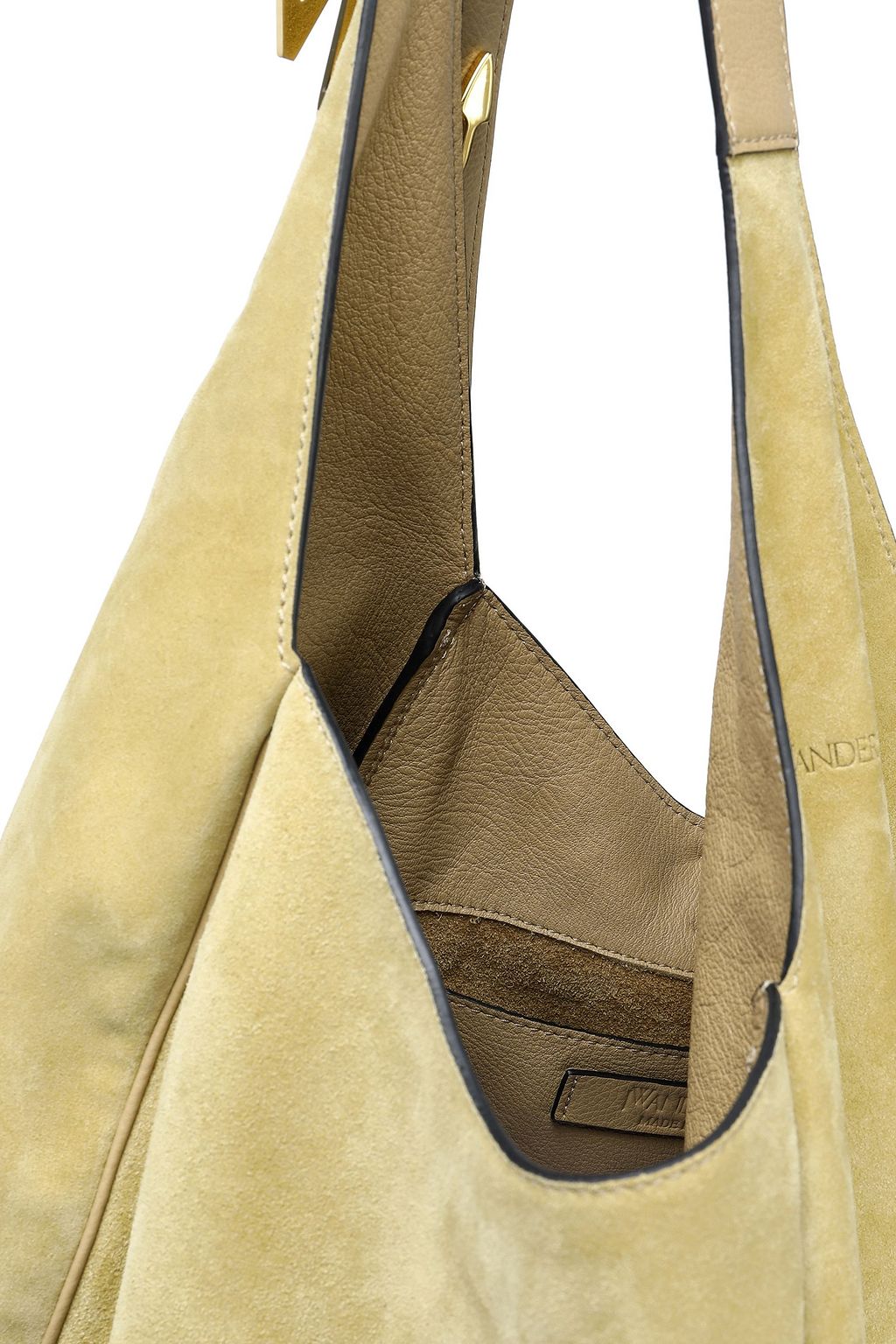 J.W.ANDERSON Knotted suede shoulder bag