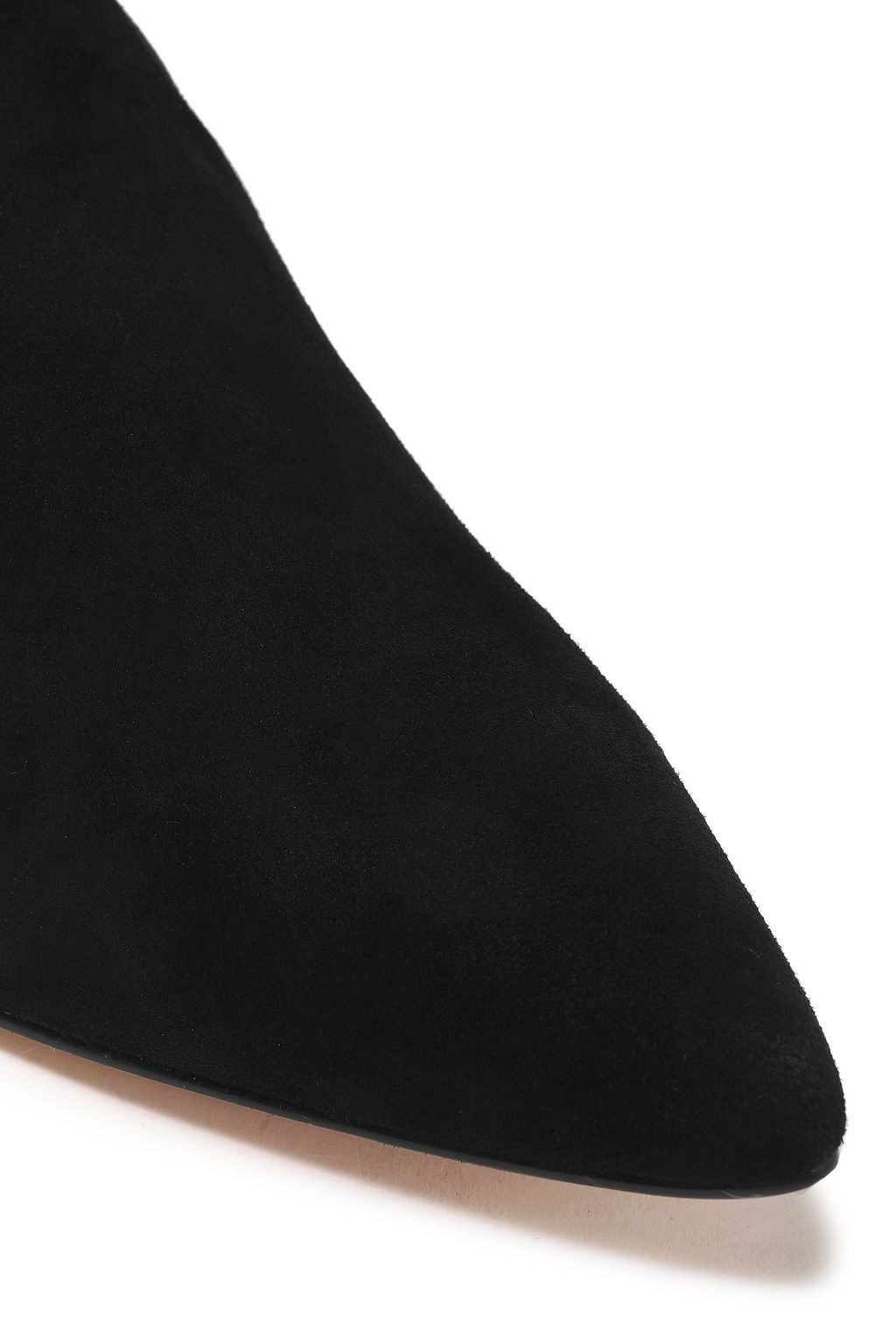 HALSTON HERITAGE Annalise suede and stretch-knit sock boots