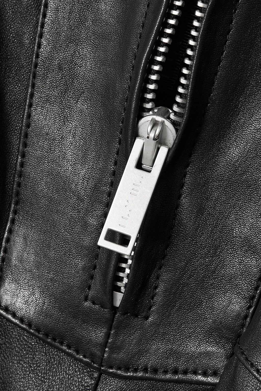 BEN TAVERNITI™ UNRAVEL PROJECT Appliquéd leather skinny pants