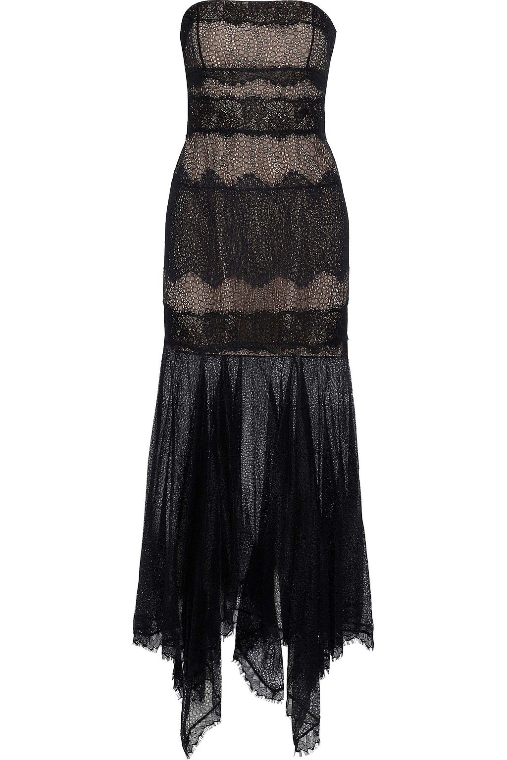 nicholas iris lace gown