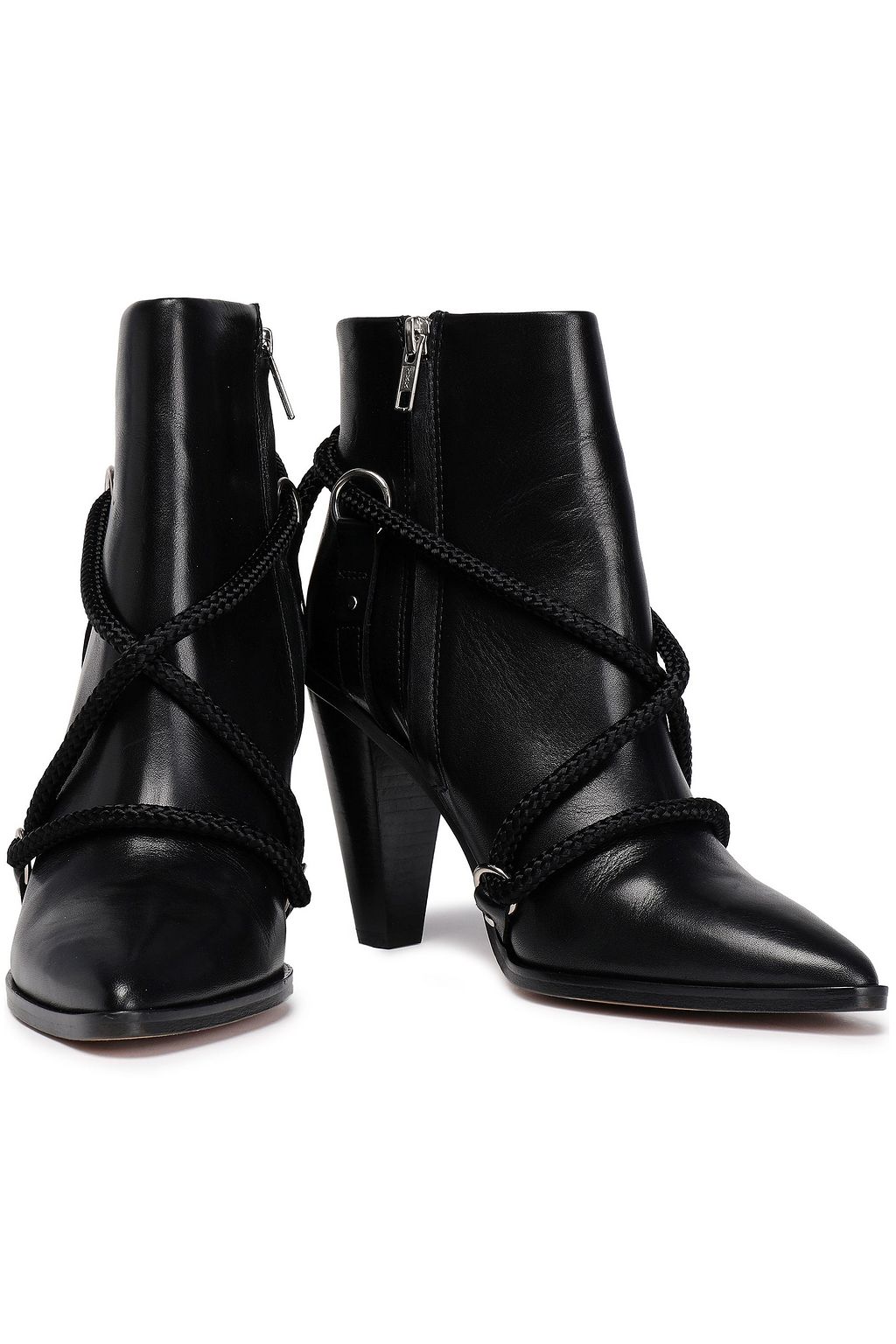 IRO Wilson lace-up leather ankle boots