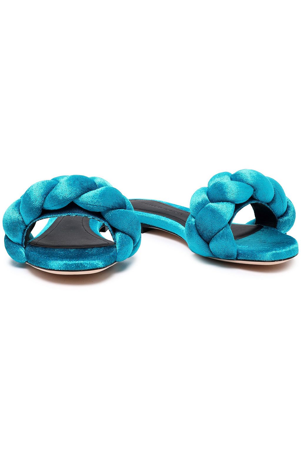 MARCO DE VINCENZO Velvet slippers
