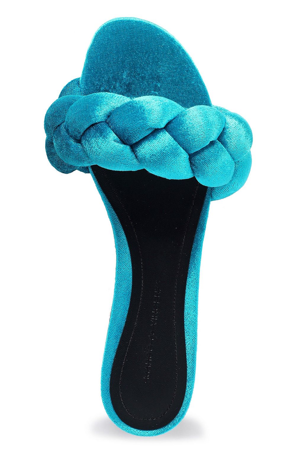 MARCO DE VINCENZO Velvet slippers