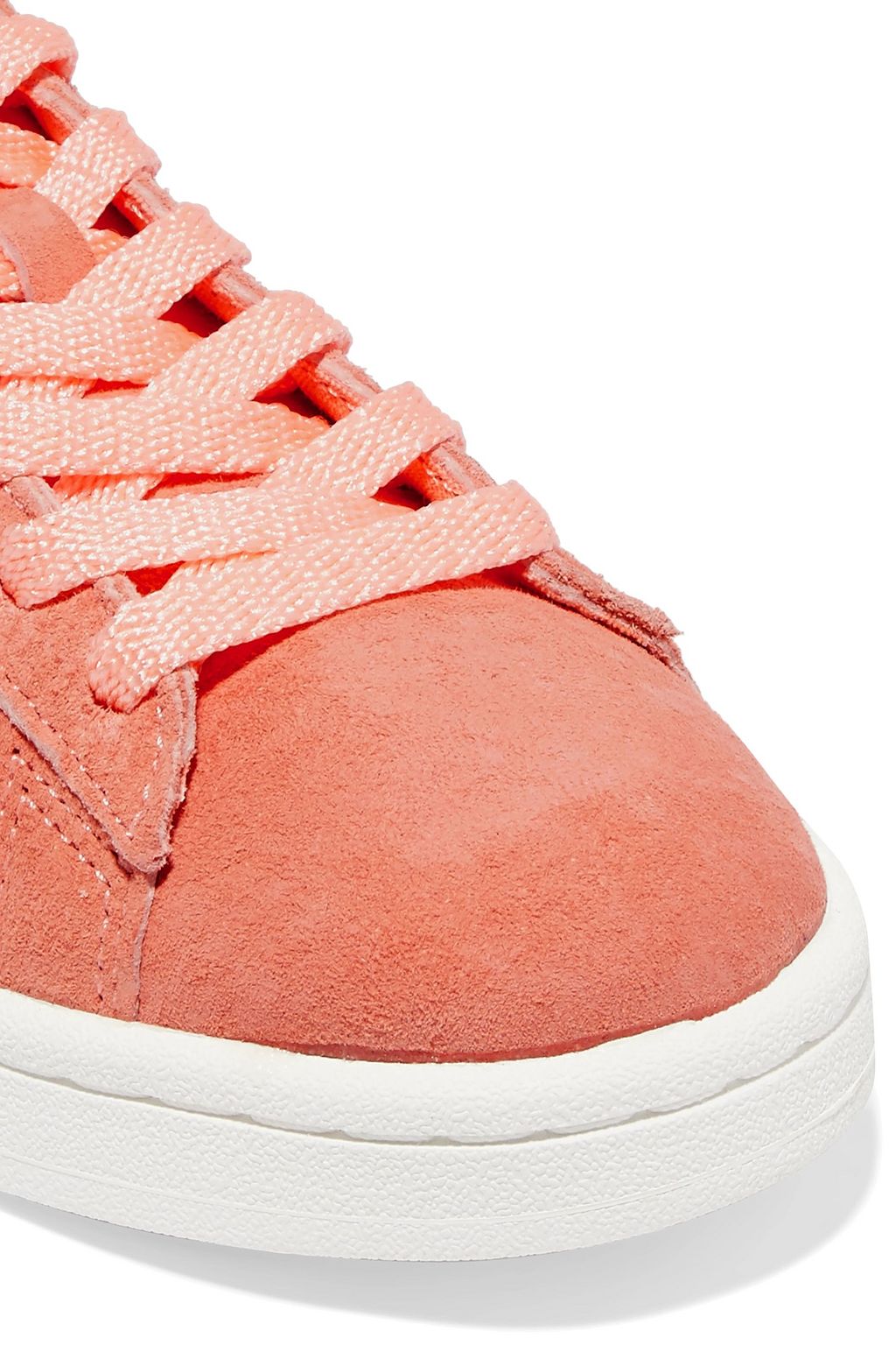 ADIDAS ORIGINALS Campus leather-trimmed suede sneakers
