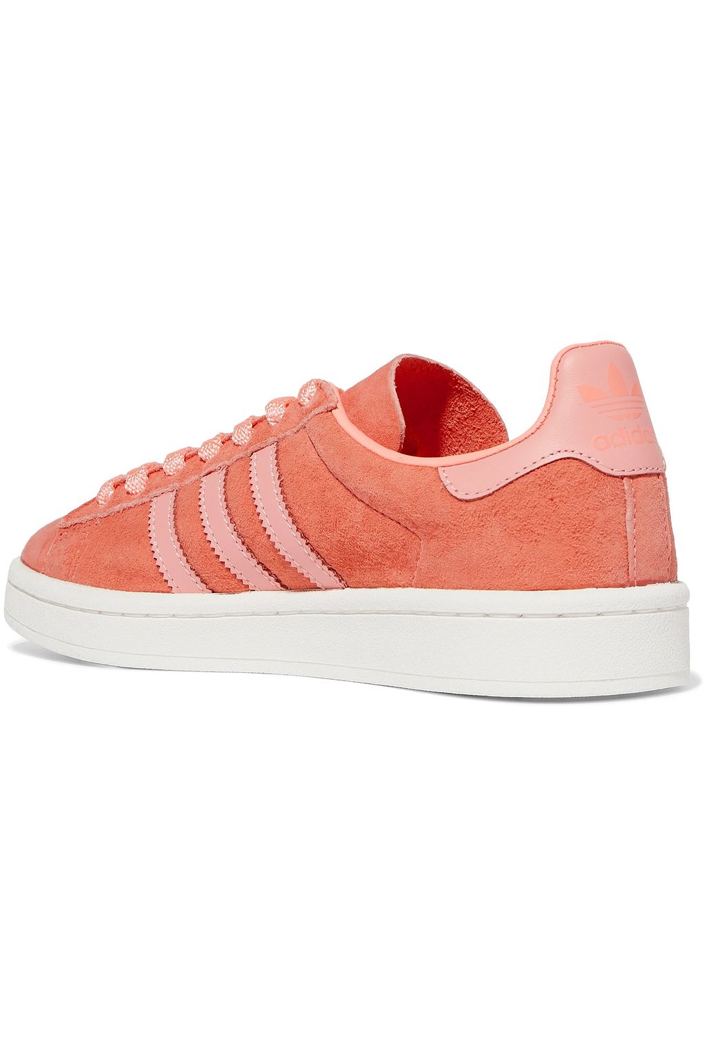 ADIDAS ORIGINALS Campus leather-trimmed suede sneakers