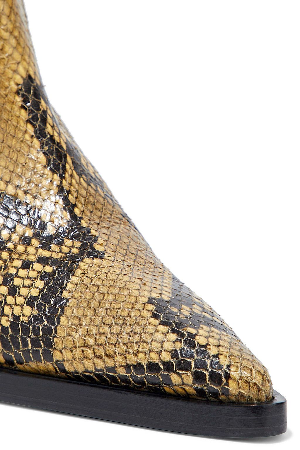 acne studios snakeskin boots