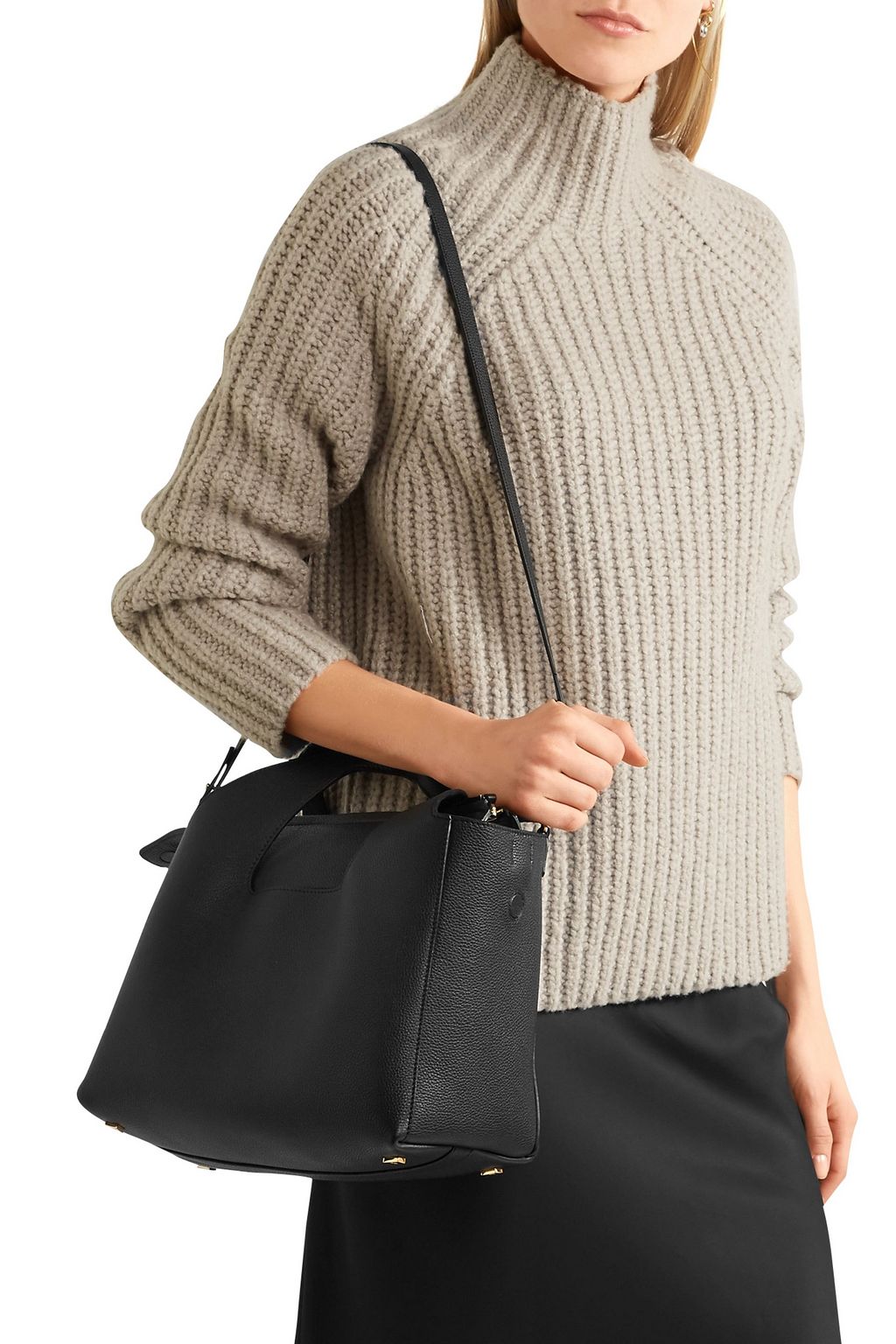 THE ROW Two For One leather tote