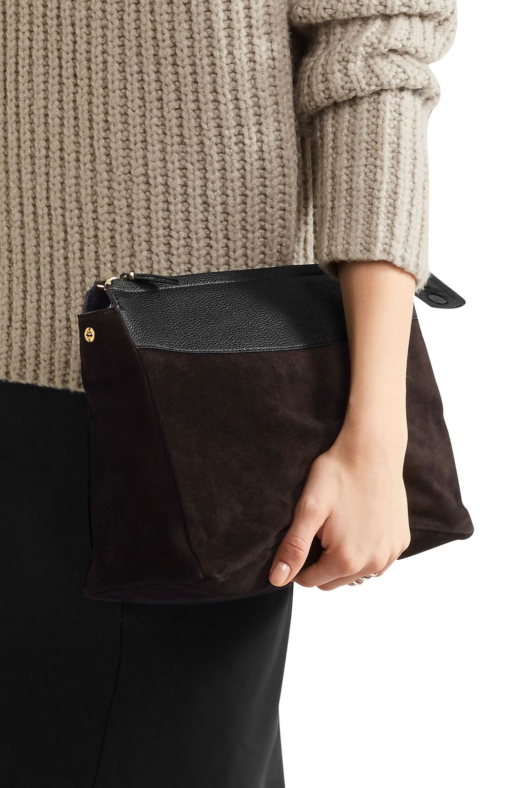 THE ROW Two For One leather tote