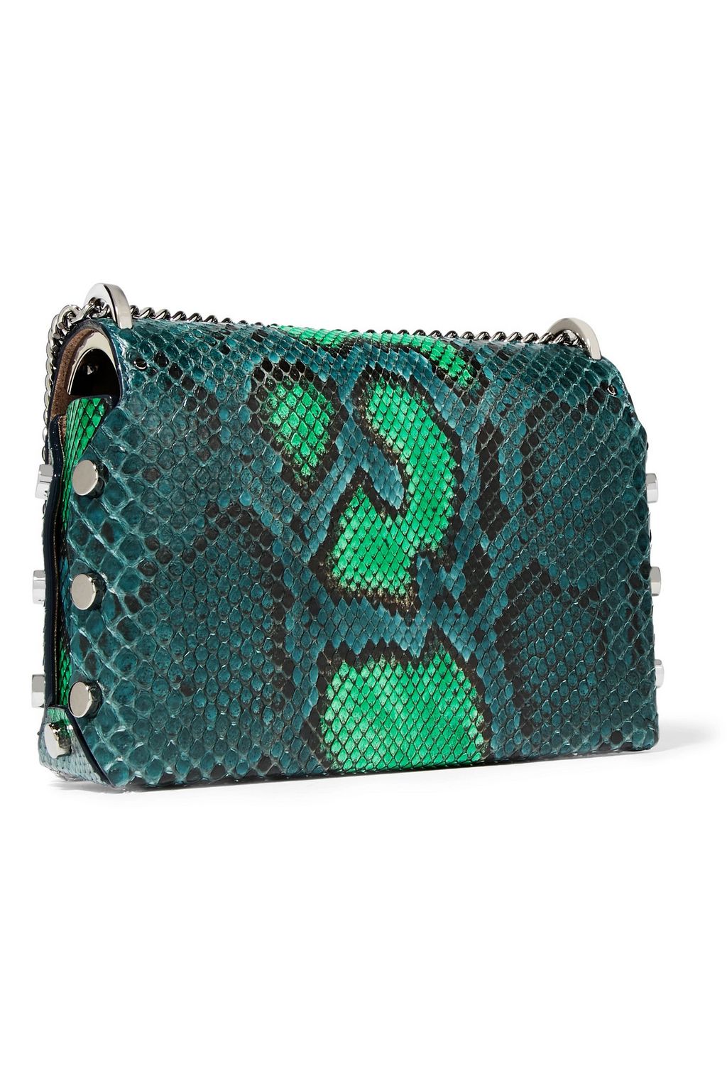 JIMMY CHOO Python shoulder bag