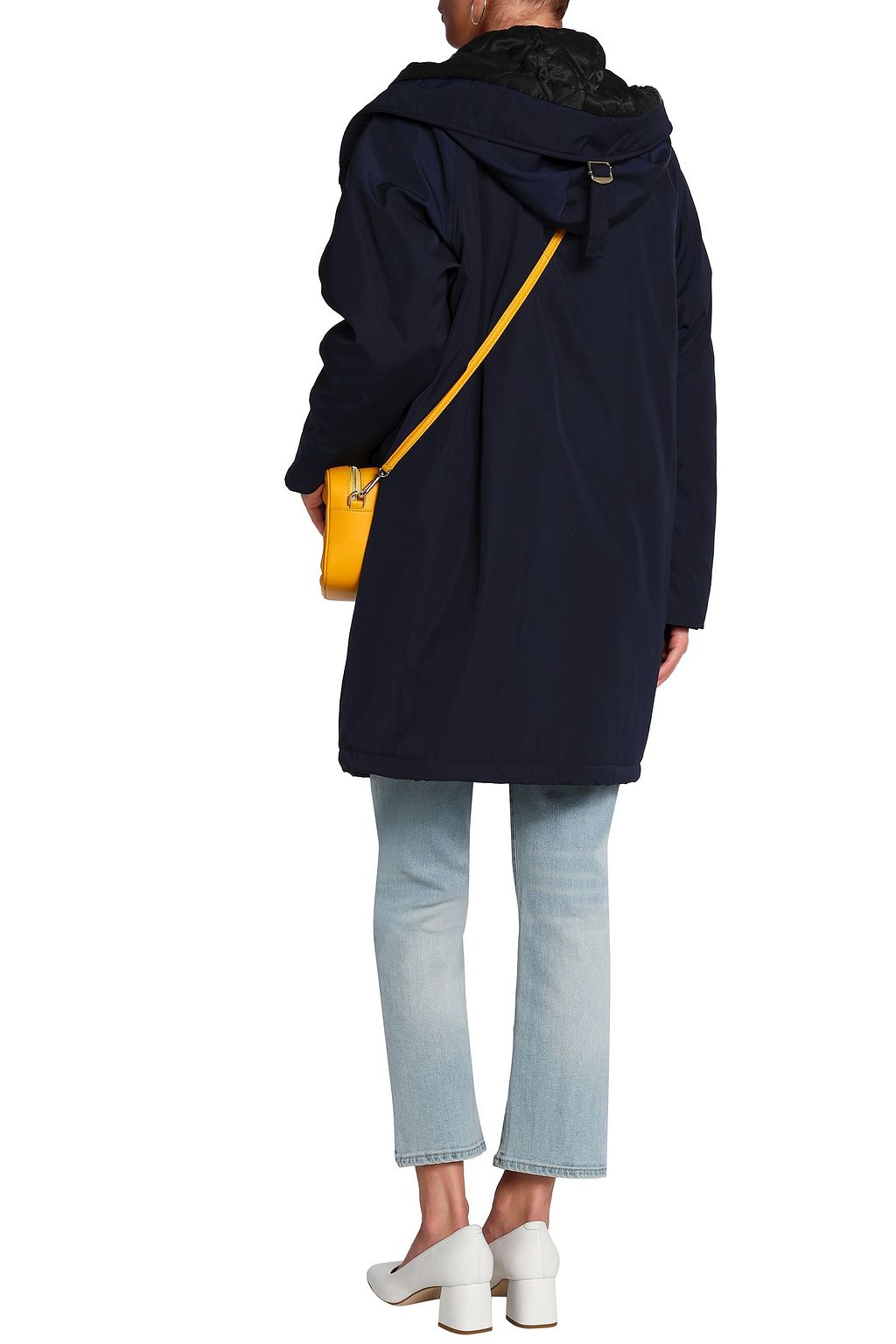 LOVE MOSCHINO Embellished shell down coat