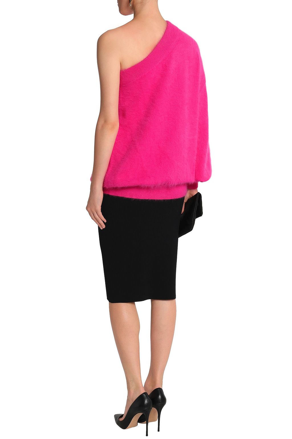PUCCI One-sleeve angora sweater
