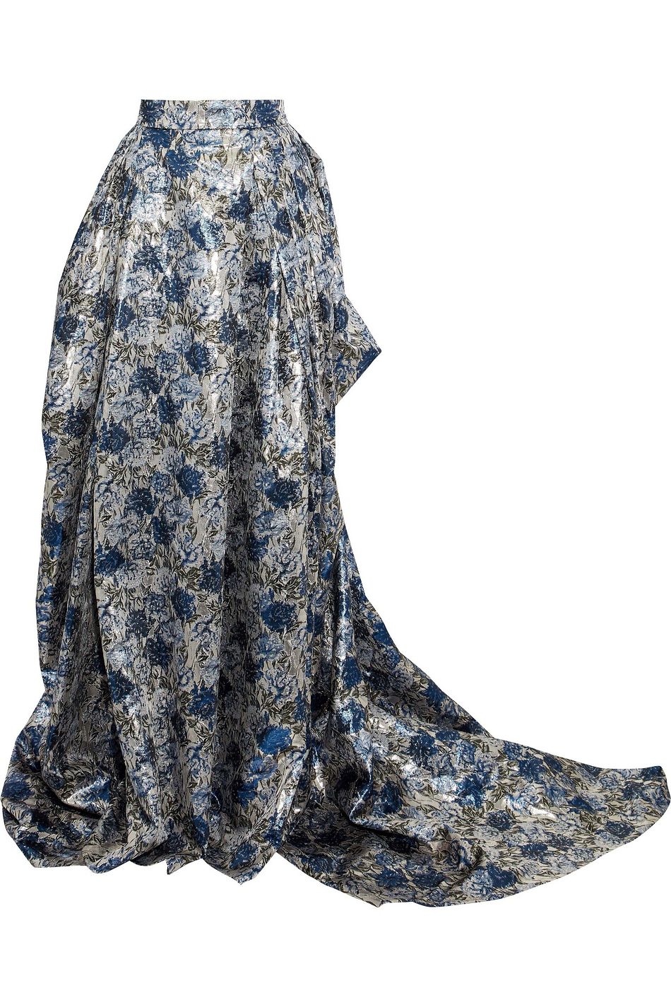 brocade maxi skirt