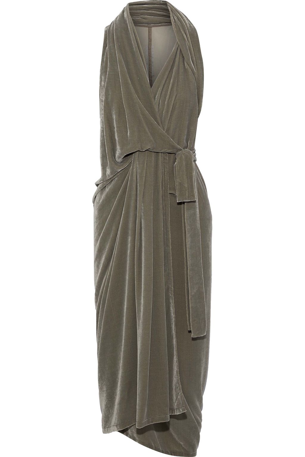 rick owens wrap dress