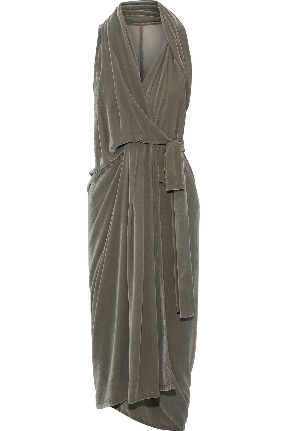 rick owens wrap dress