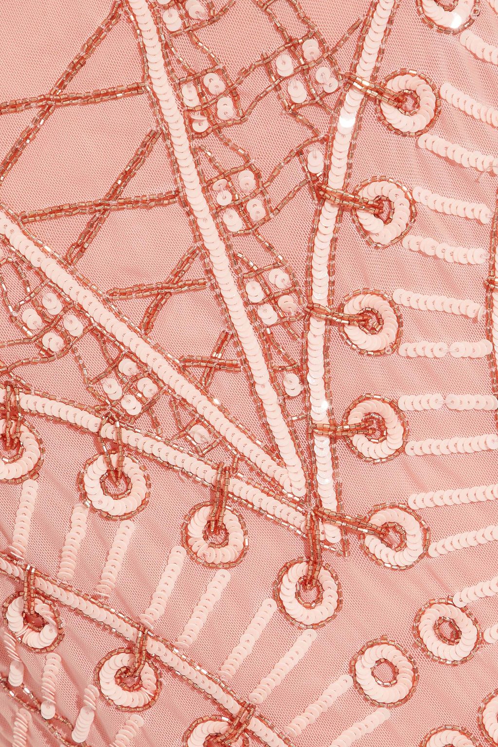 PIERRE BALMAIN Embellished tulle top