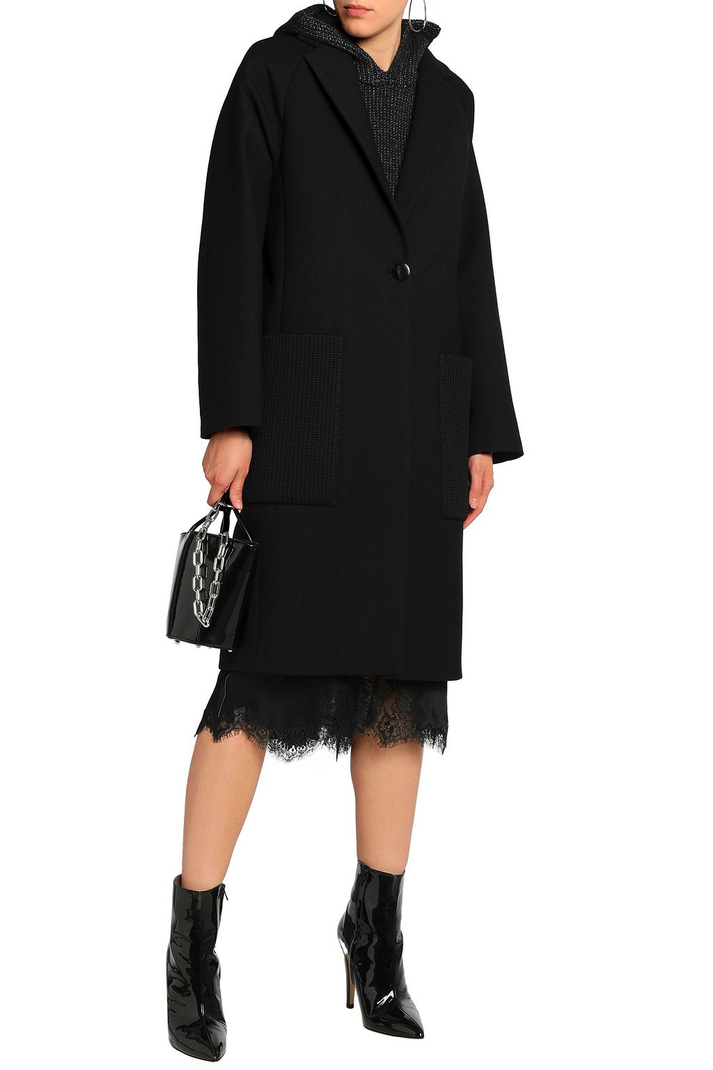 PROENZA SCHOULER Wool-blend twill coat