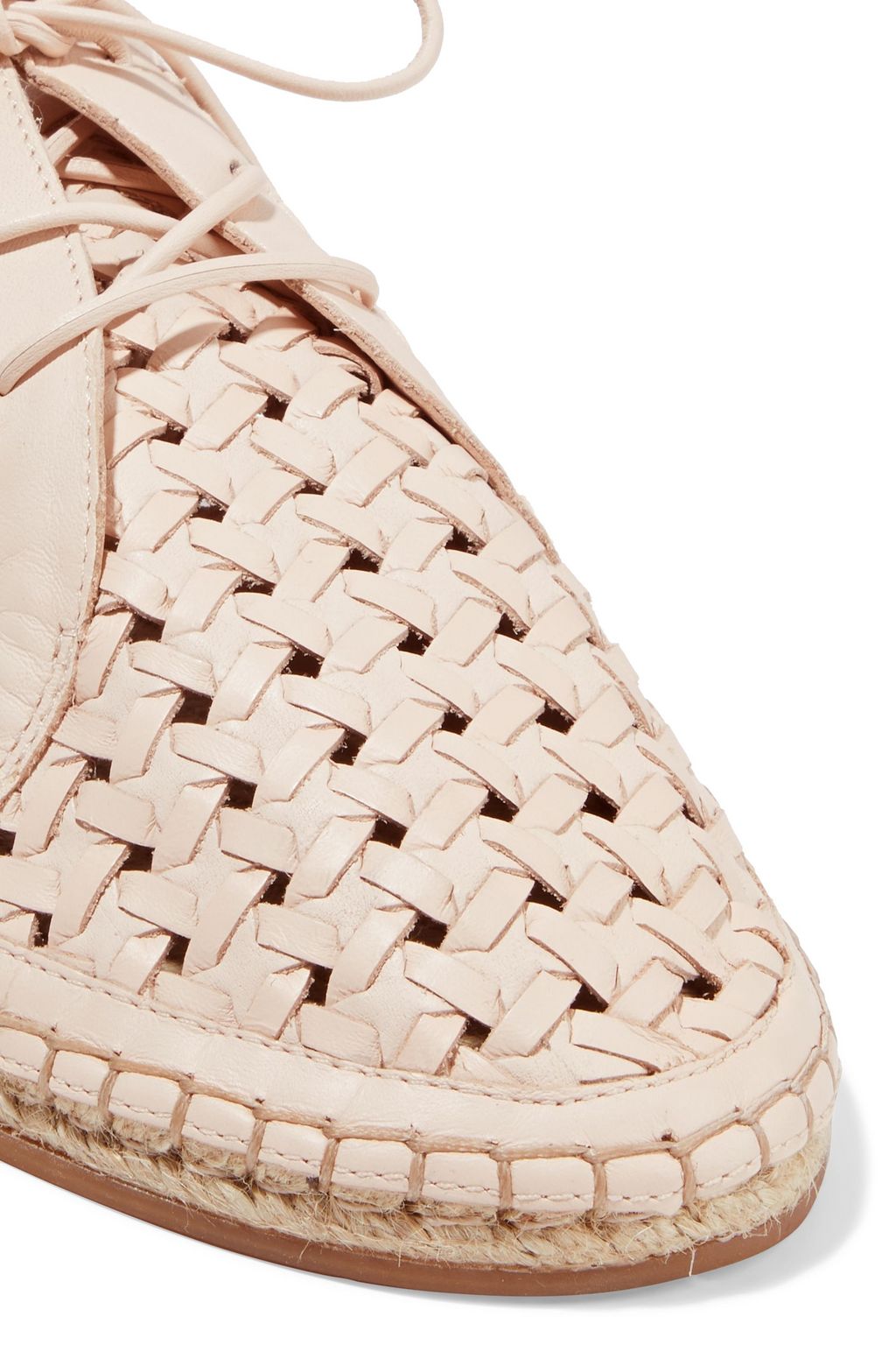 ZIMMERMANN Woven leather espadrilles