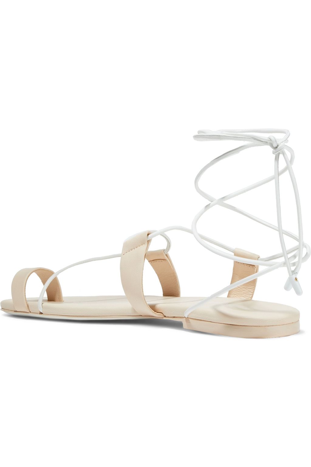 ZIMMERMANN Lace-up leather sandals