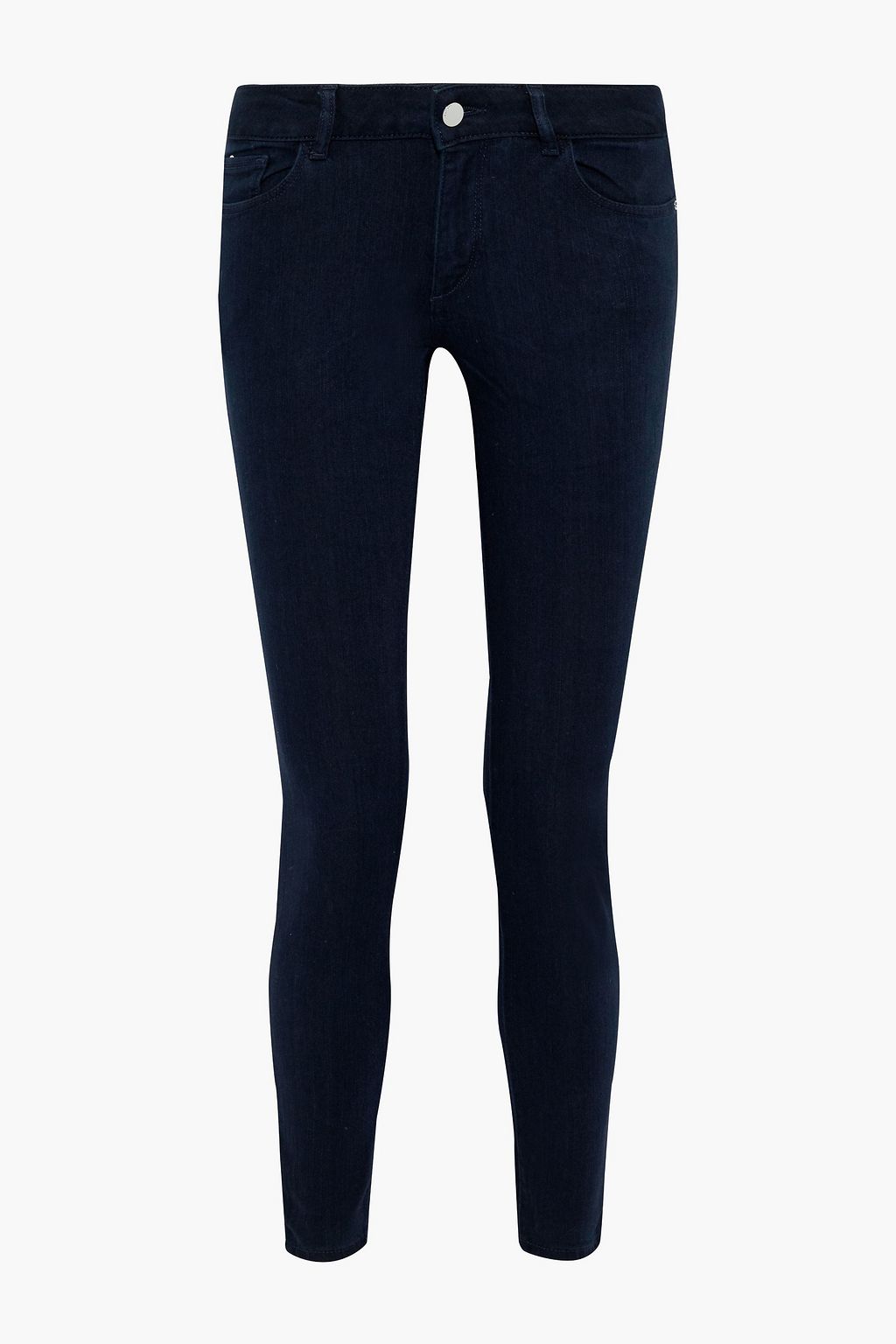 Dark denim Emma cropped low-rise skinny 