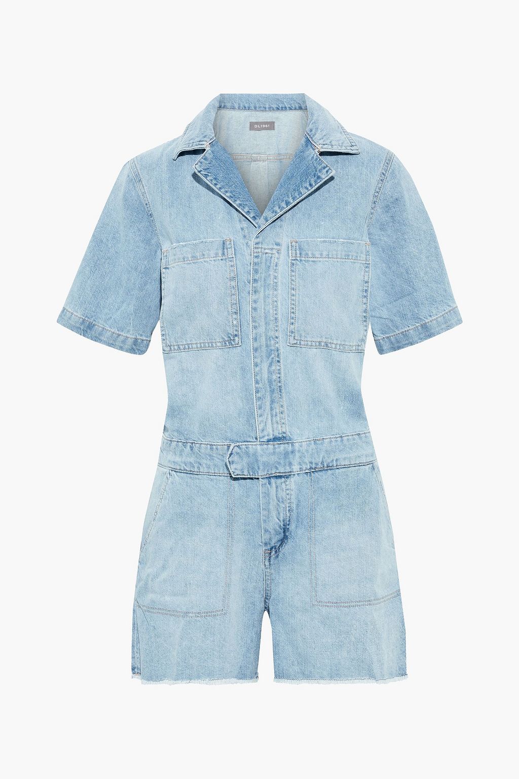 light denim playsuit