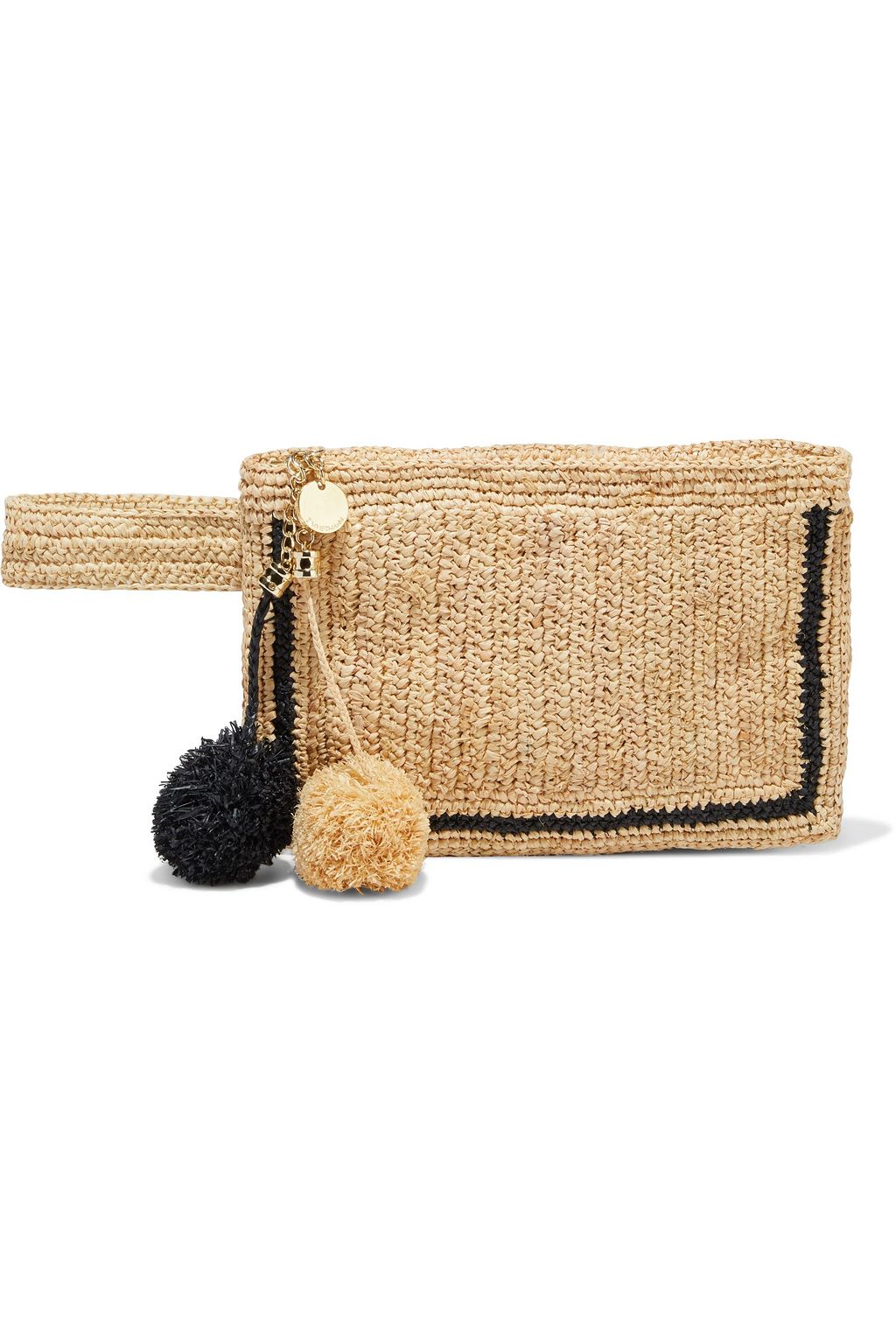 raffia belt bag
