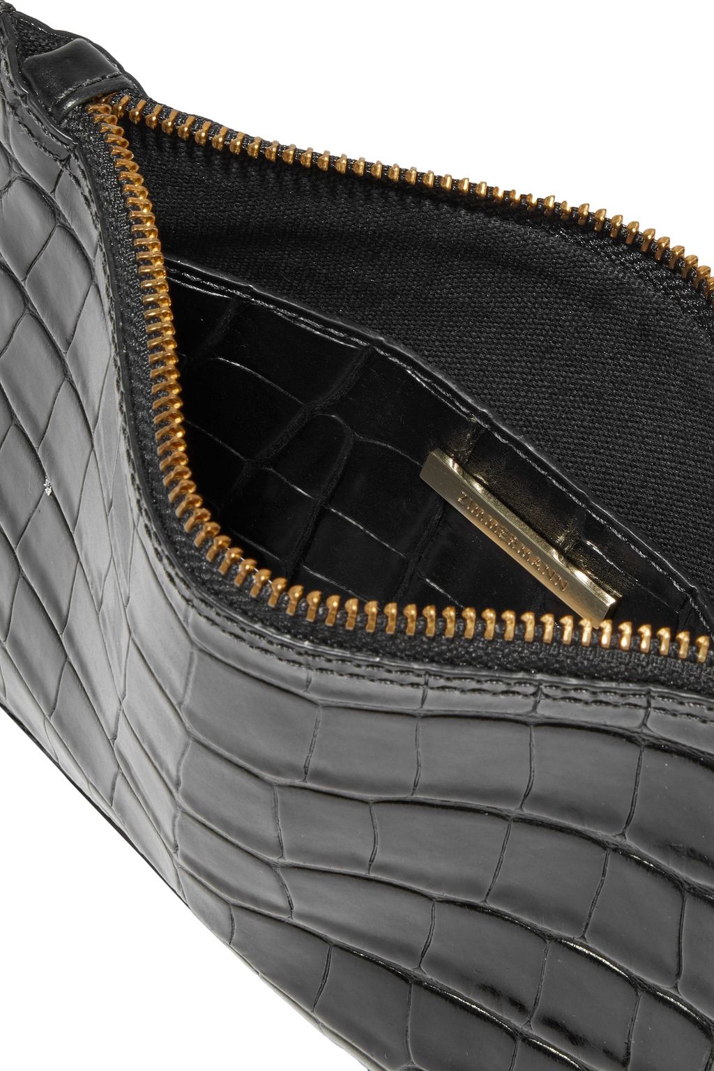ZIMMERMANN Croc-effect leather pouch