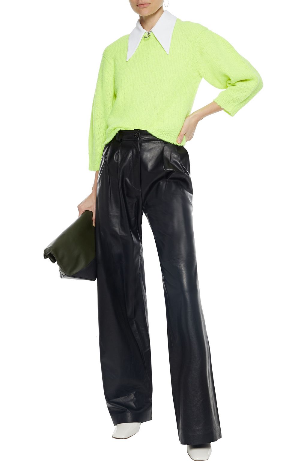 TIBI Alpaca-blend sweater